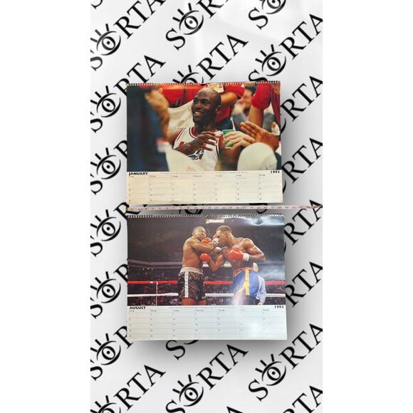 Vintage 1993 The Associated Press United States Sports Large Calendar RARE - Picture 4 of 4